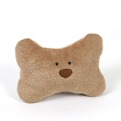Vehicle Head Restraint Neck Protector Plush Cartoon